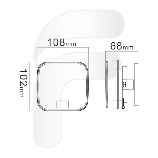 KIT LUCES REMOLQUE LED GLOWING WIRELESS MAGNÉTICO